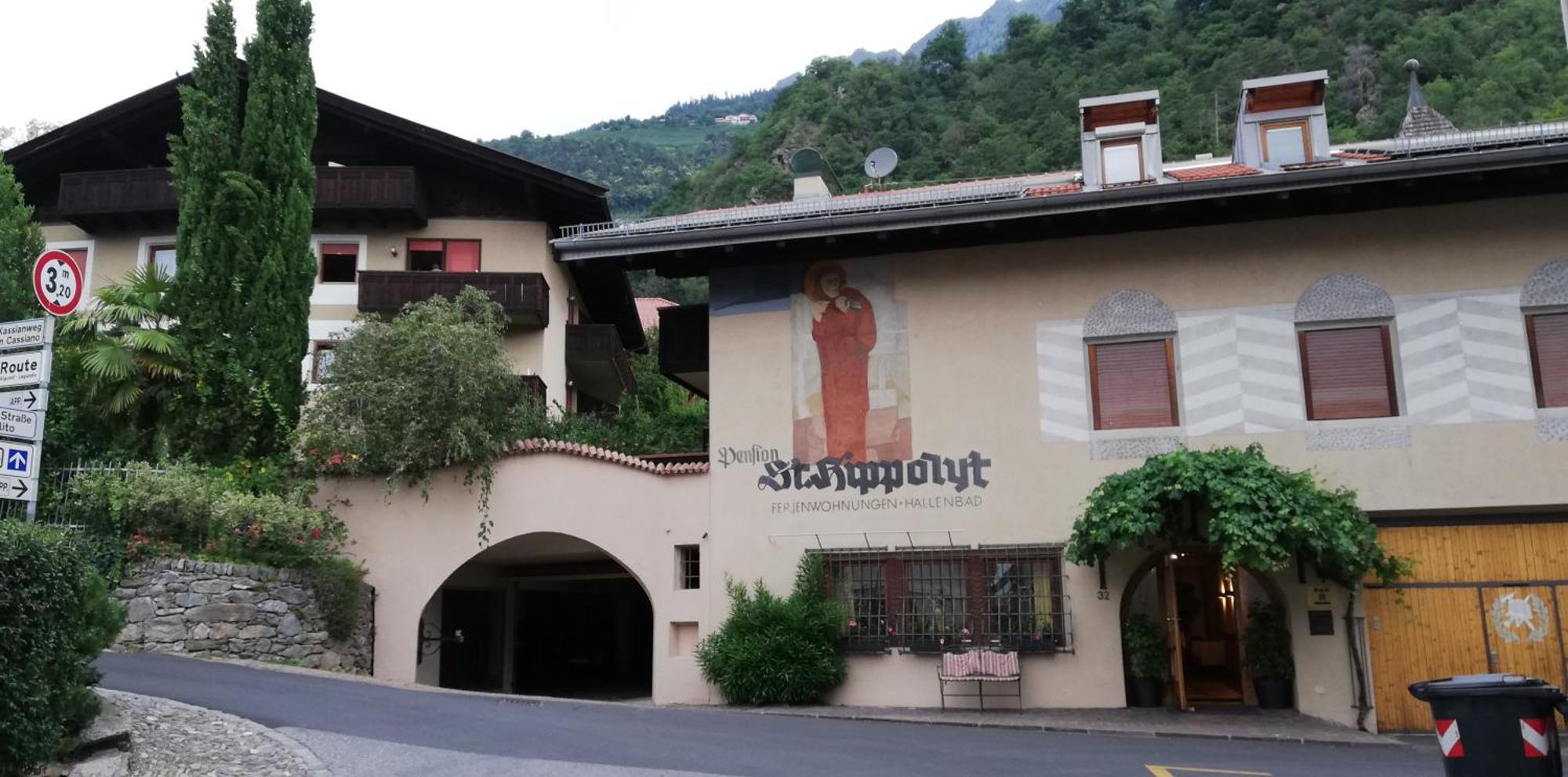 לגונדו Ferienwohnungen St Hippolyt Mit Hallenbad מראה חיצוני תמונה